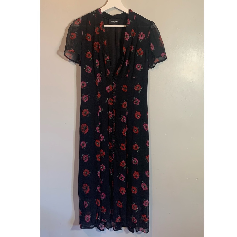 The Kooples | Silk Mid-Length Dress